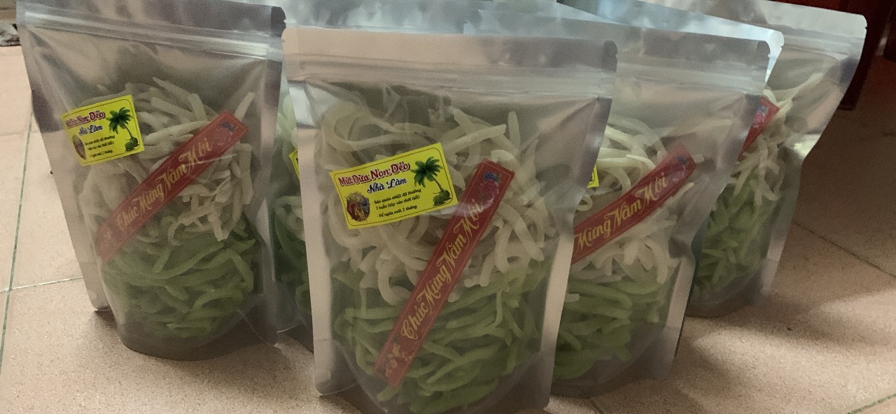 Mứt Dừa Sên Sữa